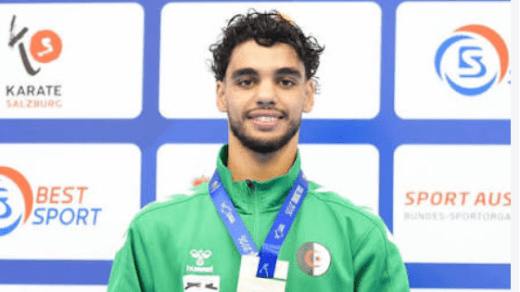 كاراتي دو.. الجزائري سعدي محمد أنيس يحرز الميدالية الفضية بالنمسا