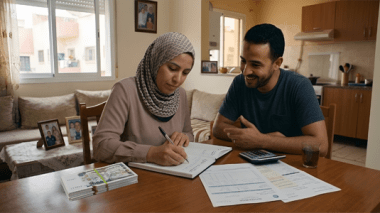 هل منحتها مشاركة المصاريف شراكة في القرار؟