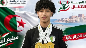البطولة الإفريقية والعربية لرفع الأثقال.. الجزائري سليم أنس يحرز ثلاث ميداليات ذهبية