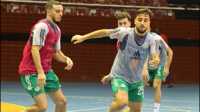 بالصور.. المنتخب الجزائري لـ”الفوتسال” يختتم تحضيراته تحسبا لخوض كأس إفريقيا
