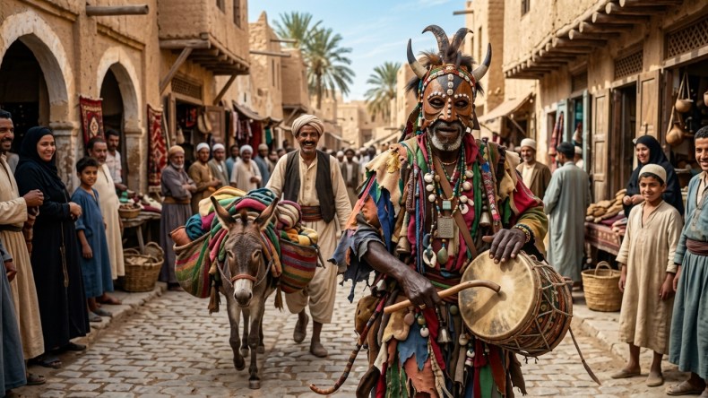 بوسعدية… الطبال الذي عاش في ذاكرة بسكرة