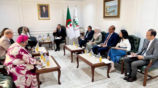 ركاش يبحث مع وفد من صندوق النقد الدولي تحسين مناخ الاستثمار في الجزائر