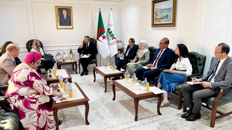 ركاش يبحث مع وفد من صندوق النقد الدولي تحسين مناخ الاستثمار في الجزائر