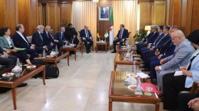 عرقاب يبحث مع مسؤول ألماني توسيع الشراكة في المحروقات والطاقة