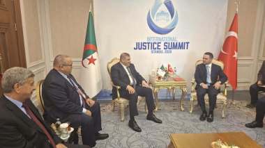 وزير العدل يلتقي نظيره التركي
