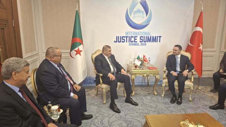 وزير العدل يلتقي نظيره التركي