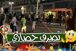 هكذا ساهم أنصار الخضر في إطفاء حريق بمارسيليا عقب الإحتفالات
