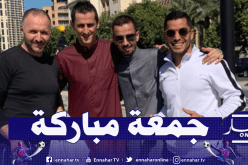 بلماضي وصايفي يؤديان صلاة الجمعة بالدوحة