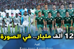 583 مليون أورو القيمة التسويقية لنهائي الجزائر والسنغال