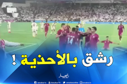 بالفيديو..رشق المنتخب القطري بالأحذية بعد تسجيله الهدف الثالث !