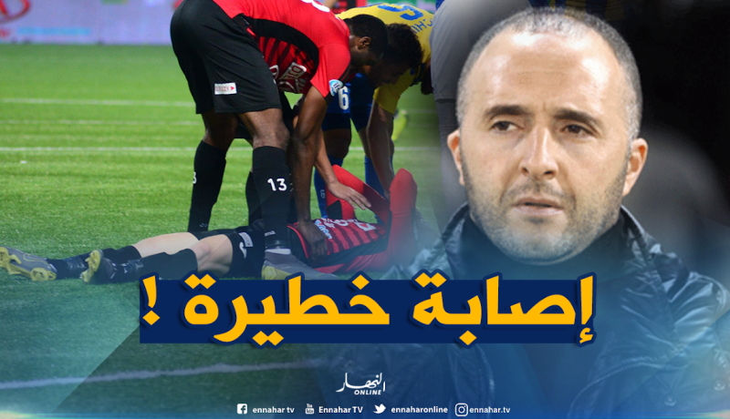 شيتة يتعرض لإصابة خطيرة تنهي موسمه ويضيّع الكان !
