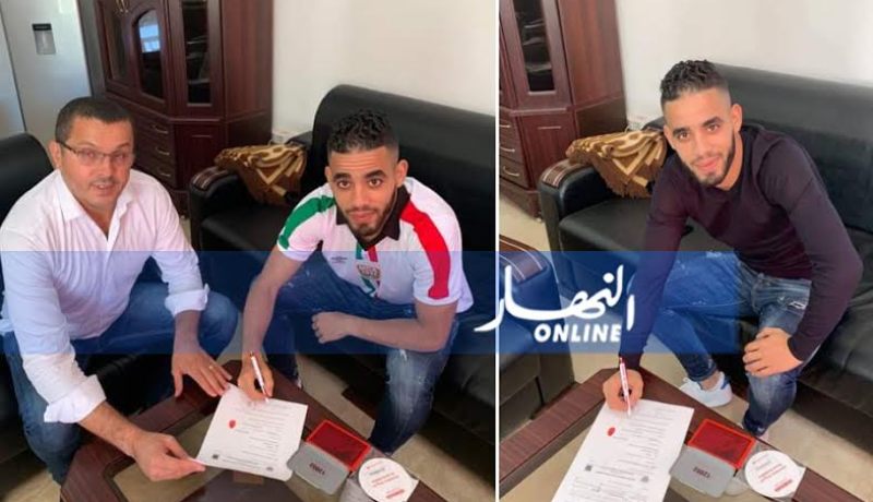 بالصور..بن علجية أول مستقدمي المولودية في الميركاتو الشتوي