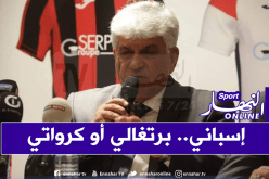 عاشور جلول: “سنتعاقد مع مدرب كبير الموسم المقبل وسيكون أجنبيا” !