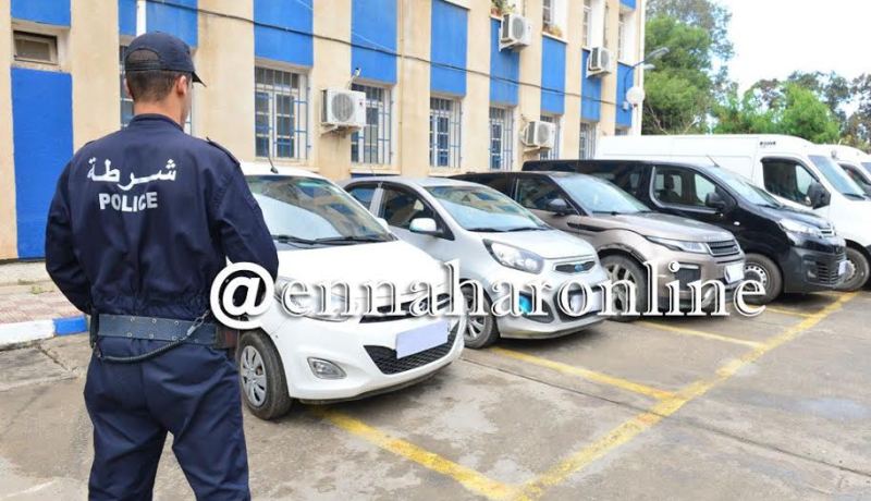 أمن العاصمة يفكّك جماعة أشرار ويحجز 23 مركبة