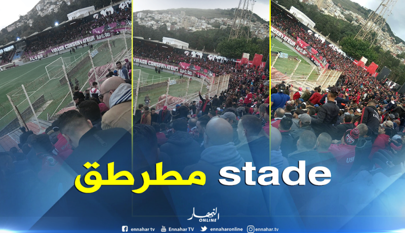 بالصور..الملعب يكتظ عن آخره قبل ساعتين عن إنطلاق اللقاء