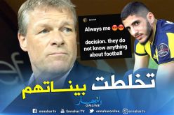 بن زية يشتم مدربه على الإنستغرام ويستبعد من مواجهة أندرلخت