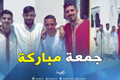 لاعبو الخضر يؤدون صلاة الجمعة بسيدي موسى