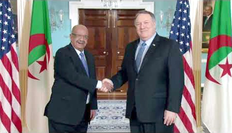 الجزائر وأمريكا يتفقان على مواصلة التعاون لترقية المصالح المشتركة