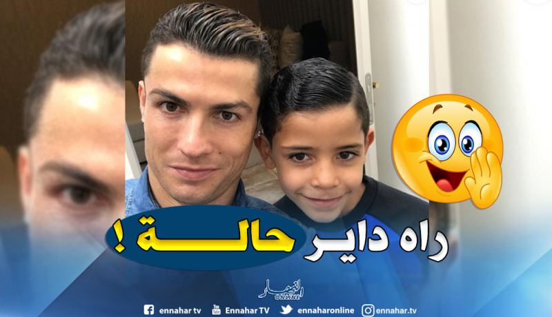 كريستيانو جينيور حديث الجزائريين على الفايسبوك !