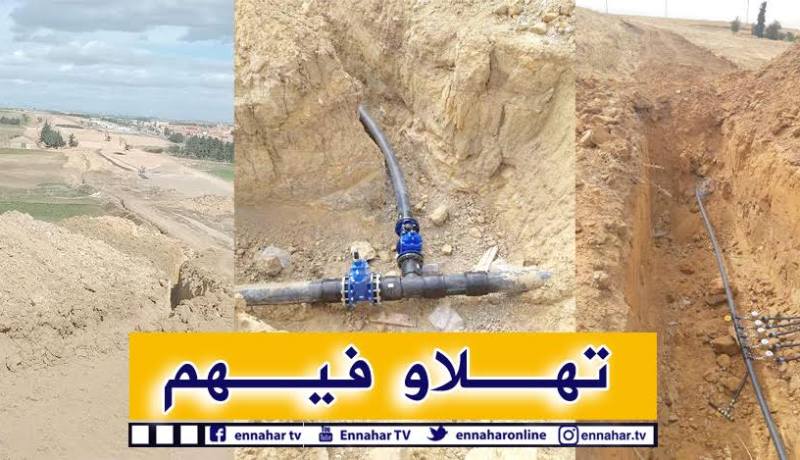 وزارة الموارد المائية تشرع في تزويد مناطق الظل بالمياه الشروب