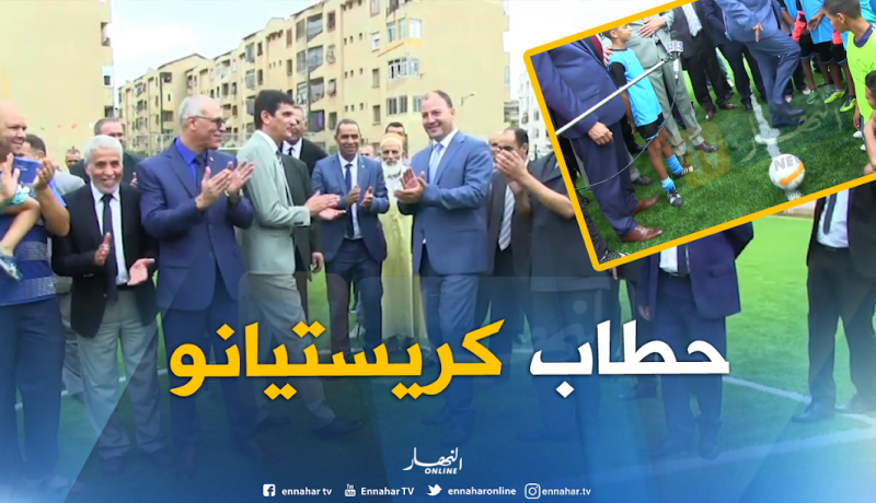 بالفيديو..حطاب يظهر مهاراته في مداعبة الكرة