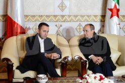 وصول وزير الخارجية الإيطالي لويجي دي مايو إلى الجزائر