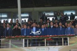 بالصور..حطاب وزطشي يشرفان على إنطلاق نهائي السوبر