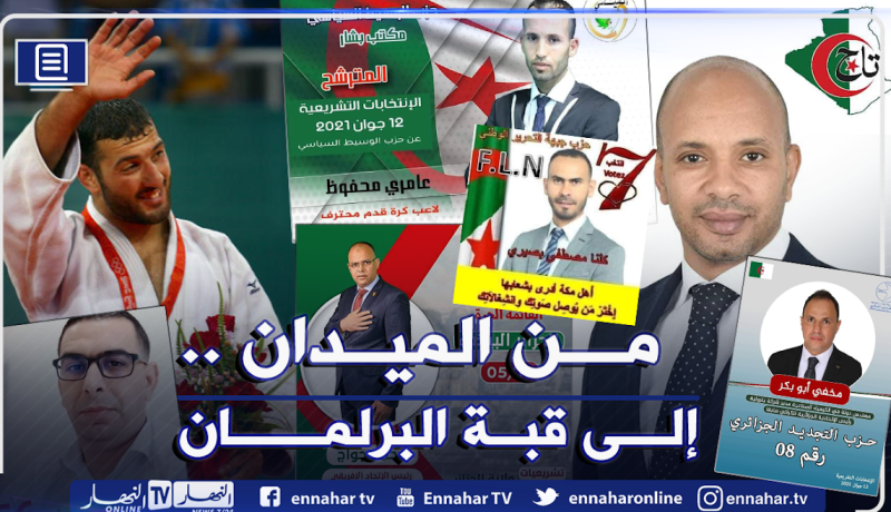 رياضيون يفضلون الإنتقال من الميدان إلى قبة البرلمان!