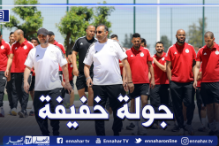 بالصور.. الخضر يجرون جولة استرخائية بسيدي موسى