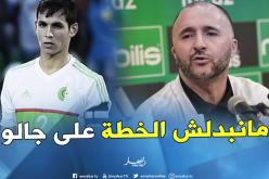 بلماضي: ” المنتخب ليس ريال بيتيس وهذا سبب تغيير منصب ماندي”