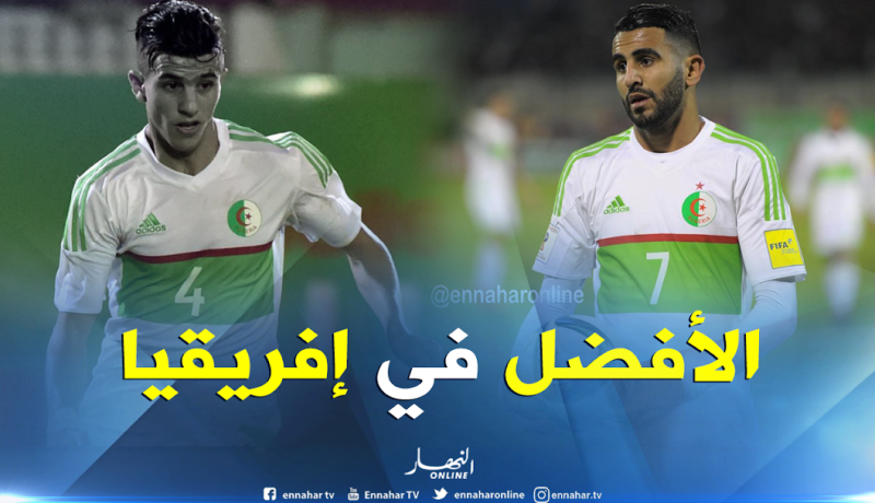 محرز وعطال في التشكيلة المثالية للجولة الخامسة من تصفيات كان2019