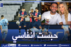 بالفيديو.. فرحة جنونية لصديقة محرز عقب تأهله لنهائي دوري الأبطال