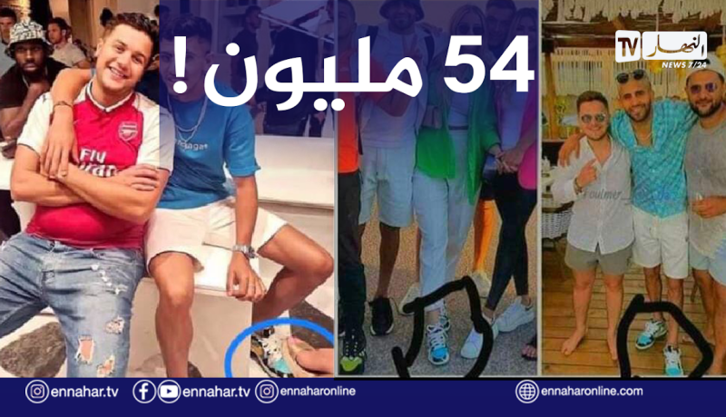 هذه هي تفاصيل حذاء عطال محرز وتايلور من شركة المثلجات !