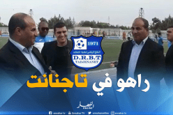 مدوار يتابع مباراة تاجنانت والبرج بملعب لهوى إسماعيل