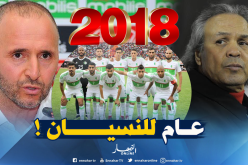 الجزائر تحقق 5 هزائم ..ثلاثة إنتصارات وتعادل وحيد في 2018 !