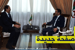 خالدي يستقبل بيراف ويدعو إلى لم شمل العائلة الرياضية