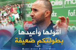 محليو الخضر يردون بطريقتهم على تصريحات بلماضي !