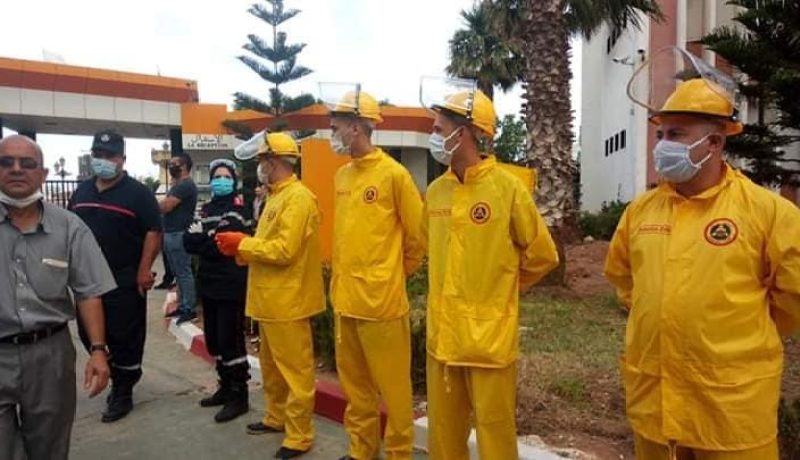 الحماية المدنية تغطي 14 إقامة مخصصة للحجر الصحي للعائدين من الخارج