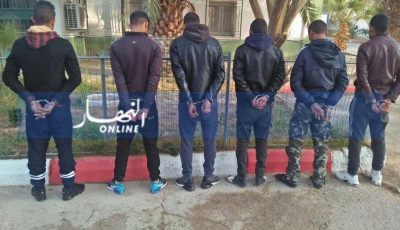 الإطاحة بعصابة “باتمان”  و”المارطو” لسرقة وتزوير السيارات بورڨلة