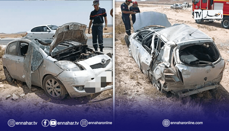 تبسة: إصابة 9 أشخاص في 3 حوادث مرور متفرقة