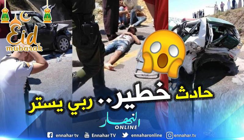 7 جرحى بينهم دركيين في اصطدام بين سيارة سياحية وسيارة الدرك في البليدة