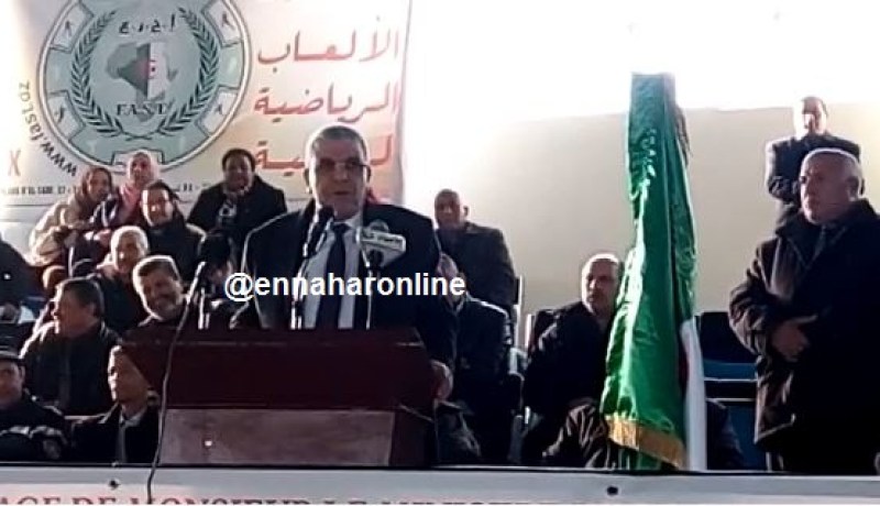 والي الطارف يعلن انطلاق الألعاب الوطنية الرياضية