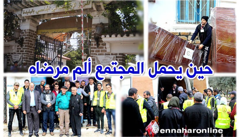 شتاء دافئ للمرضى”.. تغطى ألام مرضى السرطان بالبليدة