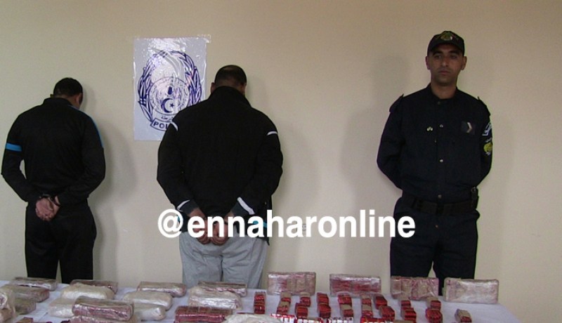 تفكيك شبكة إجرامية تتاجر بالمهلوسات بالنعامة