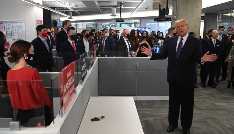 ترامب: سألقي خطابا أعلن فيه عن الفوز الكبير في الإنتخابات الأمريكية