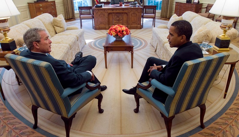 ''أنا باراك حسين أوباما أقسم أنني سأنفذ بأمانة..''