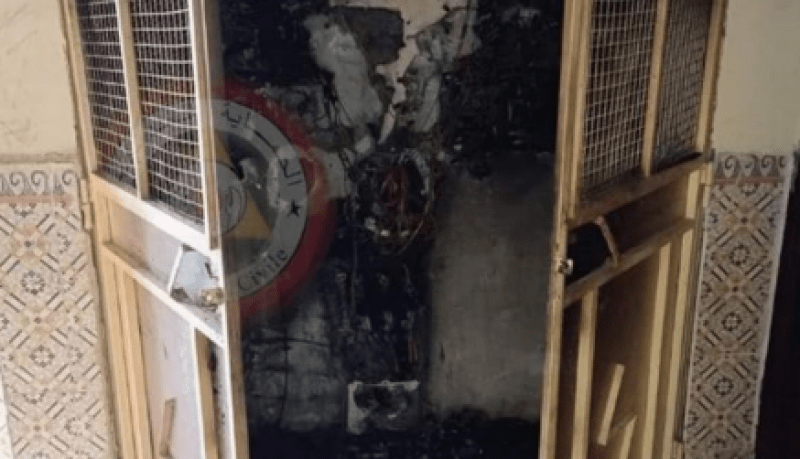 الجلفة: انقاذ 11 شخصا في حريق بعمارة في حي بحرارة