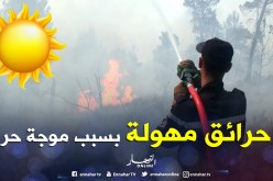 موجة حرّ تتسبّب في حرائق مهولة بـ5 ولايات