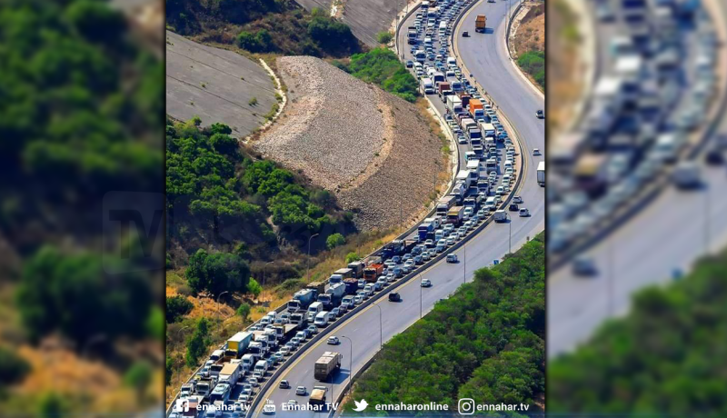 إزدحام مروري كبير بنفق الجباحية بسبب عطب بشاحنة