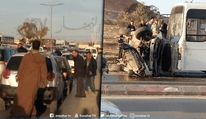 المسيلة.. وفاة شخصين وجرح ثلاثة آخرين في حادث مرور